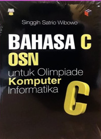 Image of Bahasa C OSN untuk Olimpiade Komputer Informatika