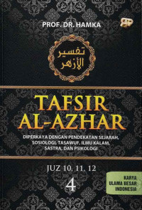 Image of Tafsir Al Azhar Jilid 4