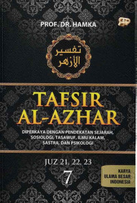 Image of Tafsir Al Azhar Jilid 7